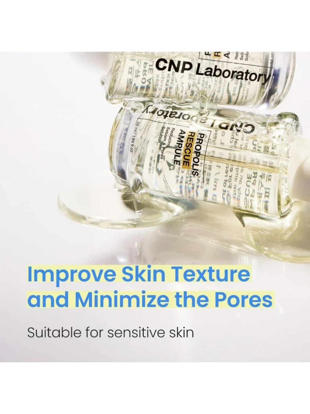 Soothing Propolis Serum for Redness Relief, Niacinamide & BHA, Hydrating Essence